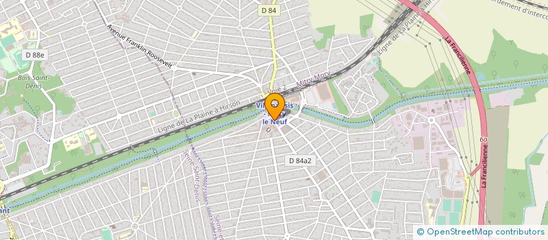 localisation de l'entreprise MONSIEUR CLAUDE TOTE  VILLEPARISIS