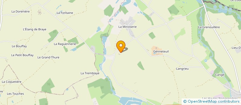 localisation de l'entreprise MONSIEUR CLAUDE TOURLET  SEMBLANCAY