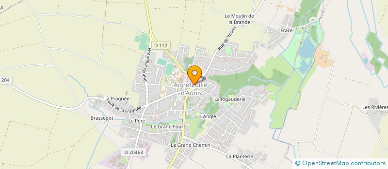 localisation de l'entreprise MONSIEUR CLAUDE TOURNADRE à AIGREFEUILLE-D'AUNIS