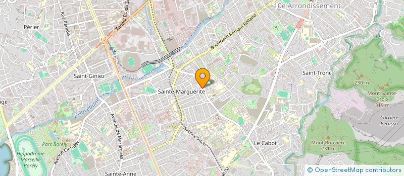 localisation de l'entreprise MONSIEUR CLAUDE TOUZILLIER à MARSEILLE