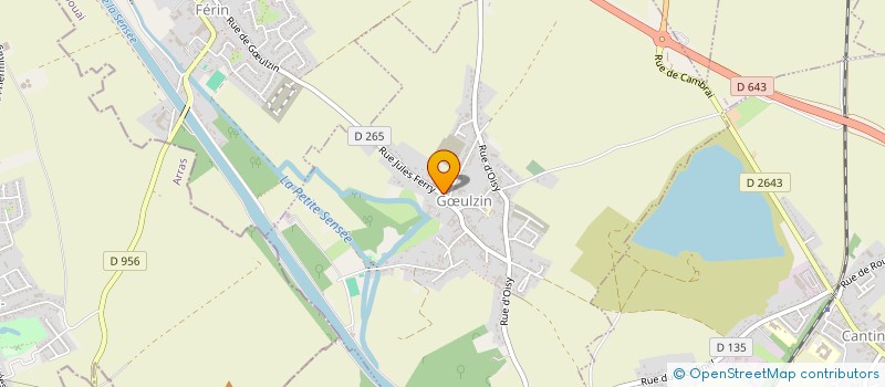 localisation de l'entreprise MONSIEUR CLAUDE TREDEZ  GULZIN