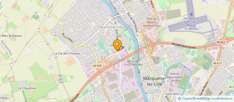 localisation de l'entreprise MONSIEUR CLAUDE TREDEZ à WAMBRECHIES