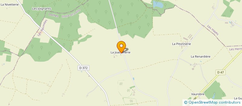 localisation de l'entreprise MONSIEUR CLAUDE TREMBLAY  LES HERMITES