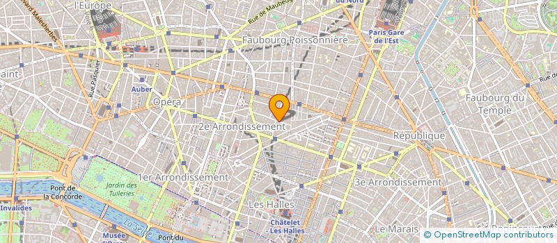 localisation de l'entreprise MONSIEUR CLAUDE TRINQUESSE à PARIS