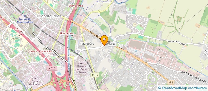 localisation de l'entreprise MONSIEUR CLAUDE TUINFORT à TOULOUSE