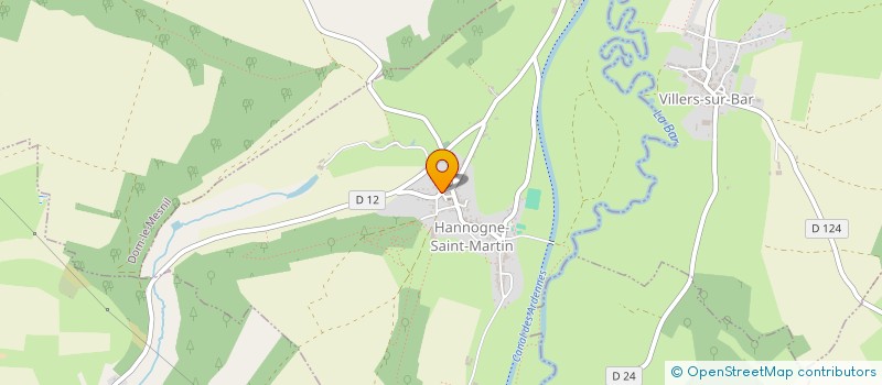 localisation de l'entreprise MONSIEUR CLAUDE VAIREAUX  HANNOGNE-SAINT-MARTIN