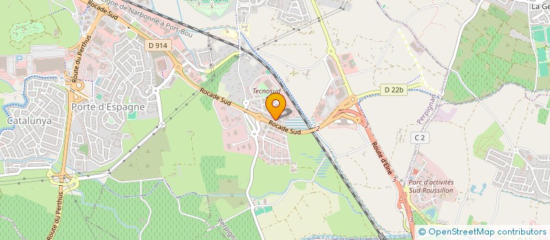 localisation de l'entreprise MONSIEUR CLAUDE VALDES  PERPIGNAN