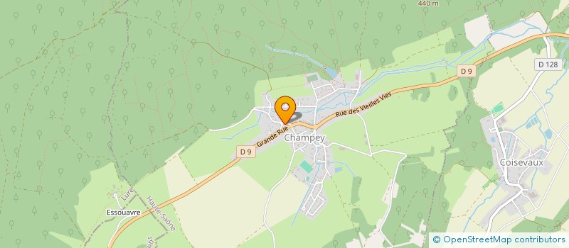 localisation de l'entreprise MONSIEUR CLAUDE VALLEY  CHAMPEY