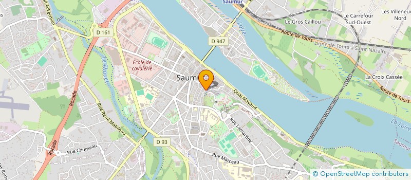 localisation de l'entreprise MONSIEUR CLAUDE VALLIN à SAUMUR