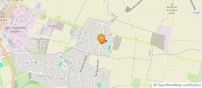 localisation de l'entreprise MONSIEUR CLAUDE VANDECANDELAERE  CUVERVILLE