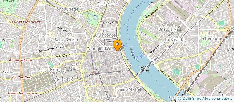 localisation de l'entreprise MONSIEUR CLAUDE VANIZETTE  BORDEAUX