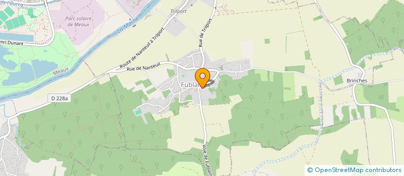 localisation de l'entreprise MONSIEUR CLAUDE VANNYMEERSCH  FUBLAINES