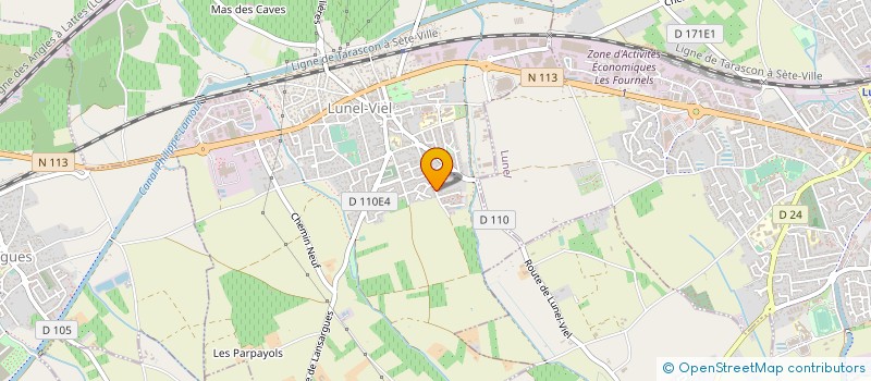 localisation de l'entreprise MONSIEUR CLAUDE VAULE  LUNEL-VIEL