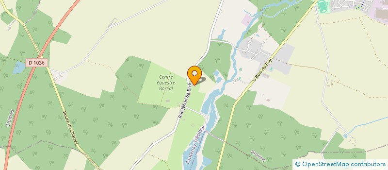 localisation de l'entreprise MONSIEUR CLAUDE VAUTIER  FONTENAY-TRESIGNY