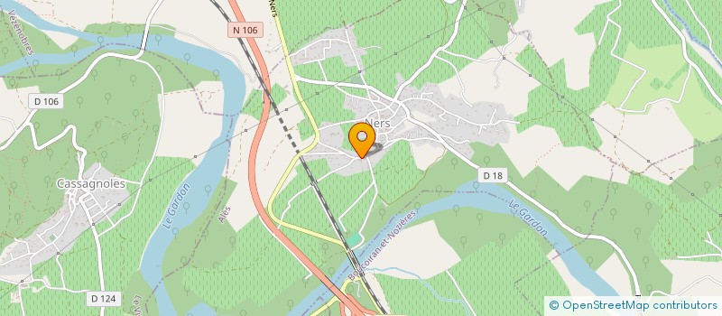 localisation de l'entreprise MONSIEUR CLAUDE VERDOIRE  NERS