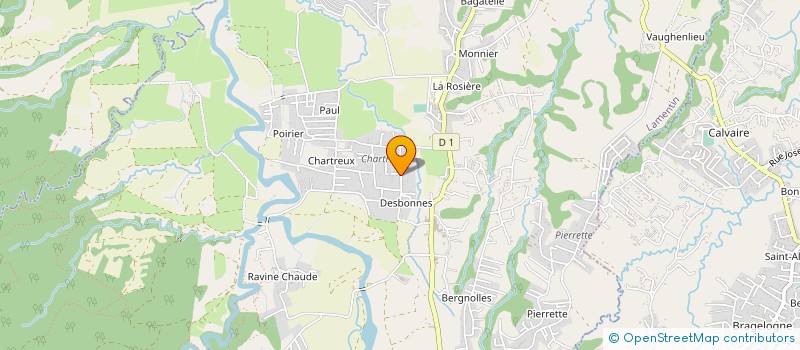 localisation de l'entreprise MONSIEUR CLAUDE VERDOL à LAMENTIN