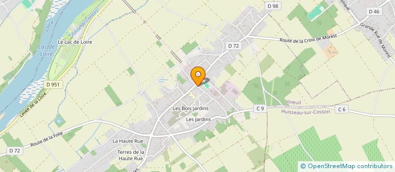 localisation de l'entreprise MONSIEUR CLAUDE VERMURGHEN à VINEUIL