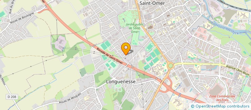 localisation de l'entreprise MONSIEUR CLAUDE VERRIER  LONGUENESSE