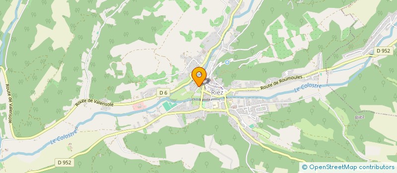 localisation de l'entreprise MONSIEUR CLAUDE VERRIERE à RIEZ