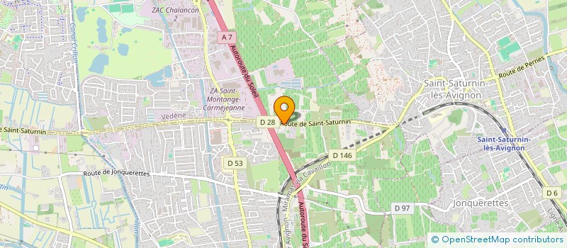 localisation de l'entreprise MONSIEUR CLAUDE VIAN  MORIERES-LES-AVIGNON