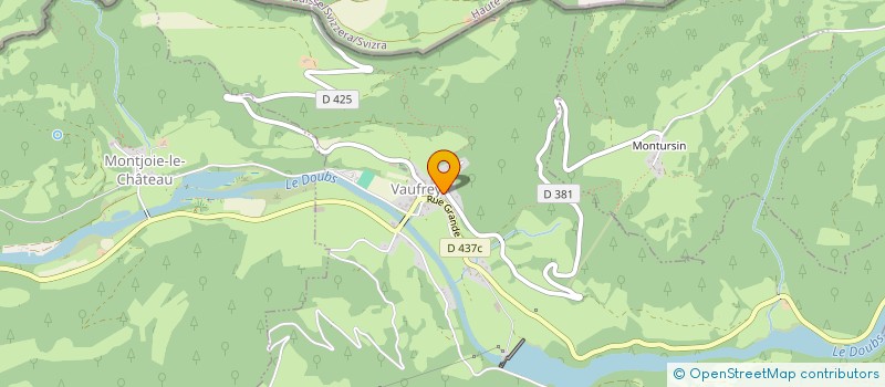 localisation de l'entreprise MONSIEUR CLAUDE VIEILLE BLANCHARD  LIEBVILLERS