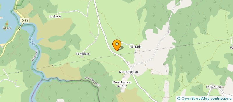 localisation de l'entreprise MONSIEUR CLAUDE VIGIER à VAL D'ARCOMIE