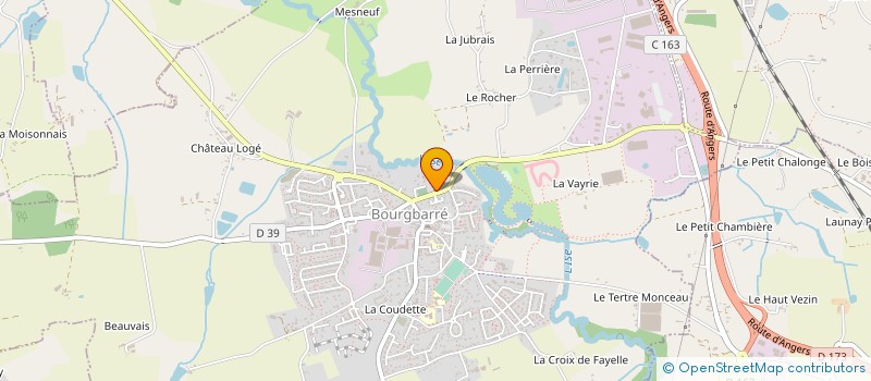 localisation de l'entreprise MONSIEUR CLAUDE VIGNERON  BOURGBARRE