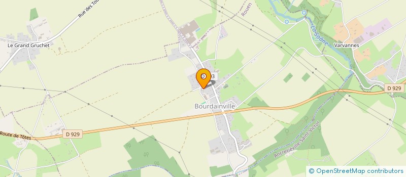 localisation de l'entreprise MONSIEUR CLAUDE VIGREUX  LINDEBEUF