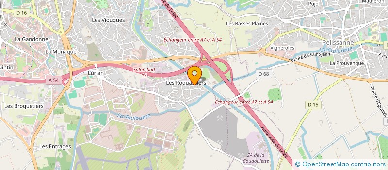 localisation de l'entreprise MONSIEUR CLAUDE VIGUIER  SALON-DE-PROVENCE