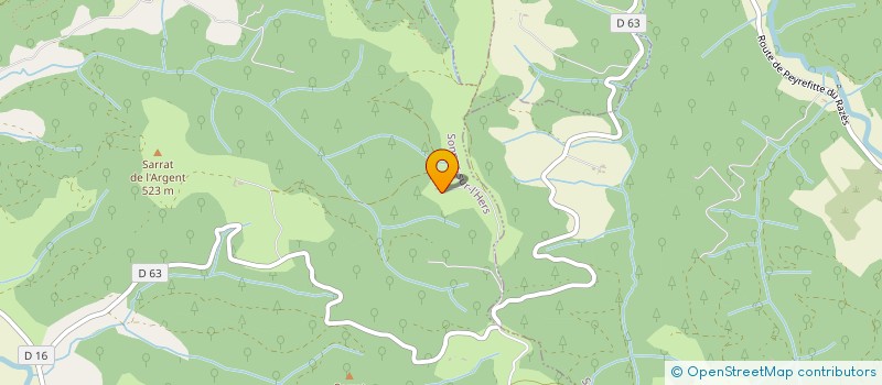 localisation de l'entreprise MONSIEUR CLAUDE VILLERET  SONNAC-SUR-L'HERS