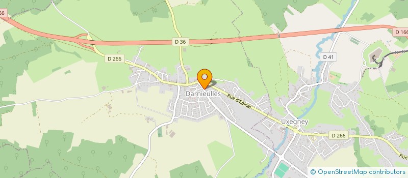 localisation de l'entreprise MONSIEUR CLAUDE VINCENT  DARNIEULLES