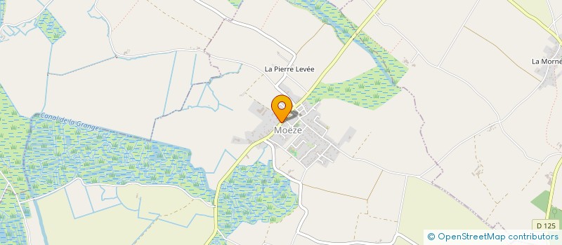 localisation de l'entreprise MONSIEUR CLAUDE VINET  MOEZE