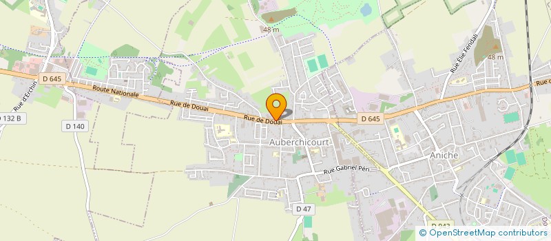 localisation de l'entreprise MONSIEUR CLAUDE VION  AUBERCHICOURT