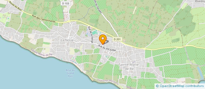 localisation de l'entreprise MONSIEUR CLAUDE VIOUX  SAINTE-MARIE-DE-RE