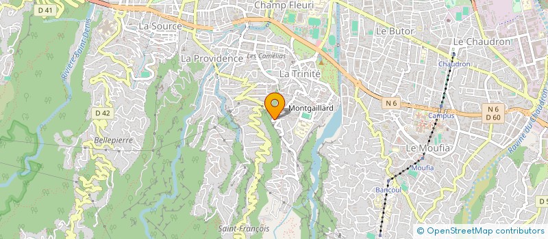 localisation de l'entreprise MONSIEUR CLAUDE VIROLEAU à SAINT-DENIS
