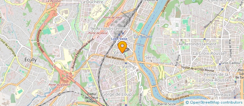 localisation de l'entreprise MONSIEUR CLAUDE VOIRIN  LYON