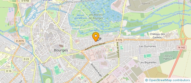 localisation de l'entreprise MONSIEUR CLAUDE VOISIN à BOURGES