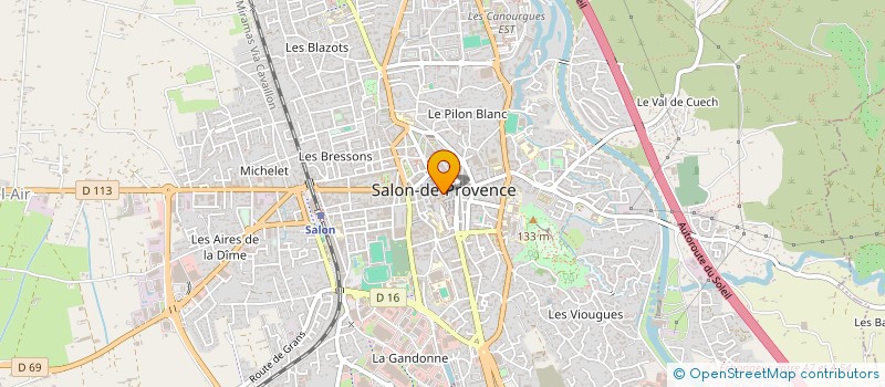 localisation de l'entreprise MONSIEUR CLAUDE VUICHARD à SALON-DE-PROVENCE