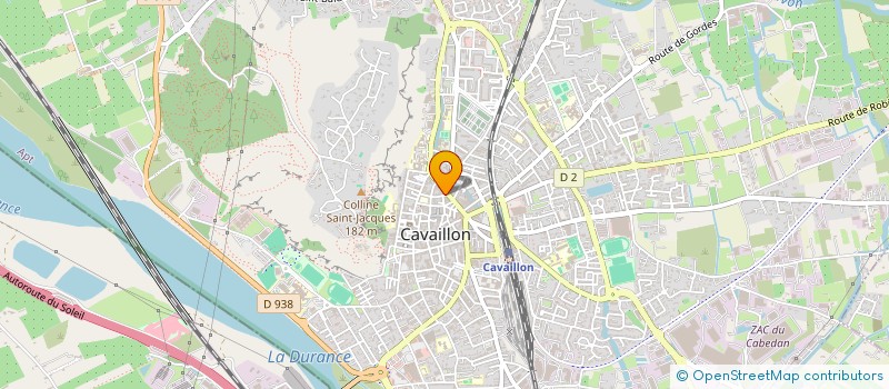 localisation de l'entreprise MONSIEUR CLAUDE VULLO  CAVAILLON