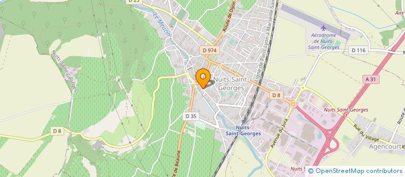 localisation de l'entreprise MONSIEUR CLAUDE WAGNER à NUITS-SAINT-GEORGES