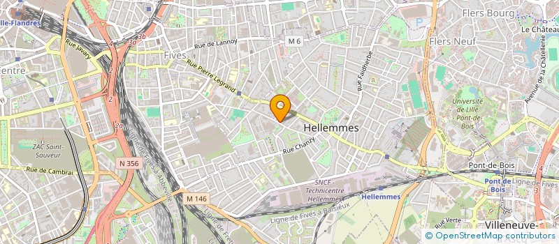 localisation de l'entreprise MONSIEUR CLAUDE WAILLIEZ à LILLE