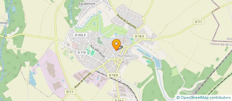 localisation de l'entreprise MONSIEUR CLAUDE WALD à AUNEAU-BLEURY-SAINT-SYMPHORIEN
