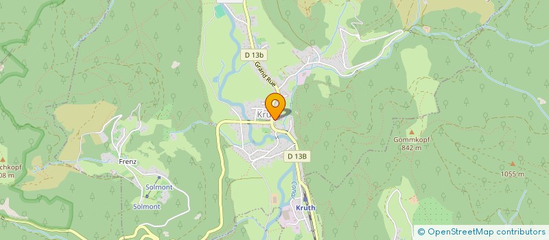 localisation de l'entreprise MONSIEUR CLAUDE WALGENWITZ  KRUTH