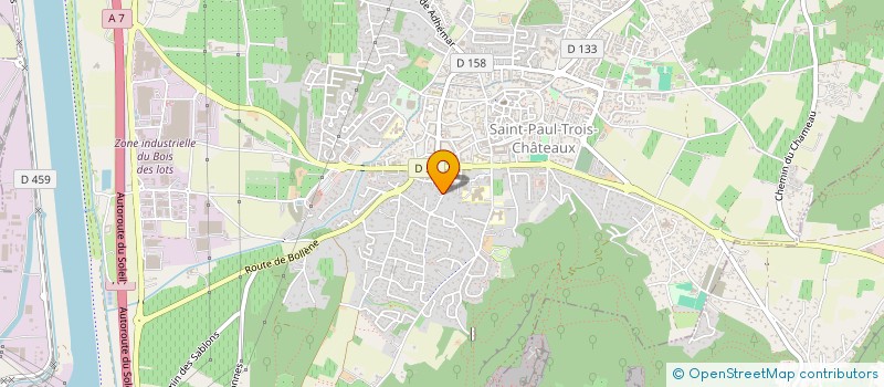 localisation de l'entreprise MONSIEUR CLAUDE WEINREICH  SAINT-PAUL-TROIS-CHATEAUX