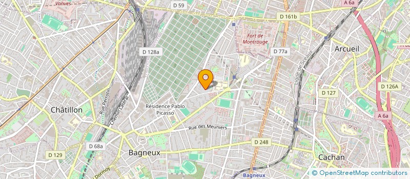 localisation de l'entreprise MONSIEUR CLAUDE WETTA  VERIN