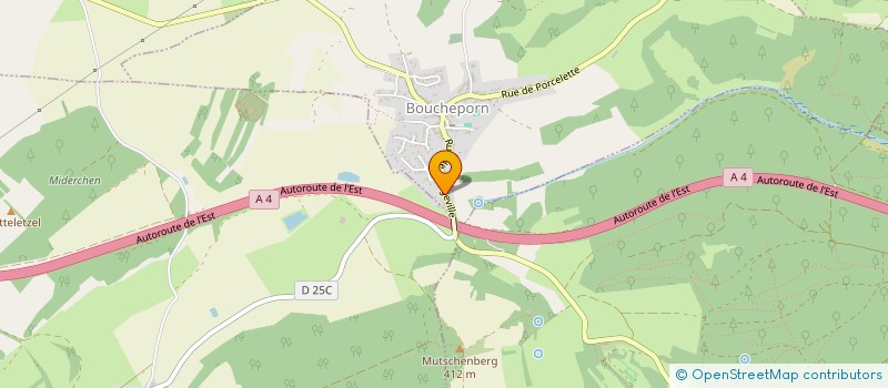 localisation de l'entreprise MONSIEUR CLAUDE WILLAUME  BOUCHEPORN