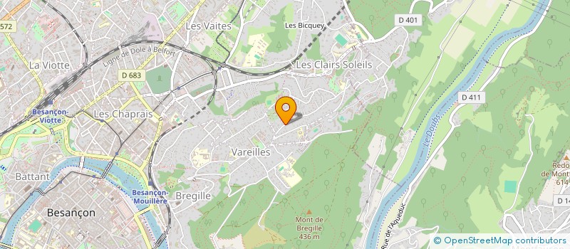 localisation de l'entreprise MONSIEUR CLAUDE WORMSER  BESANCON