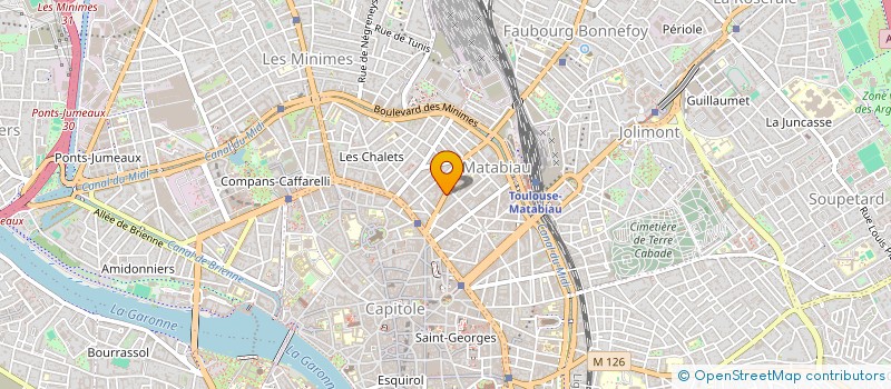 localisation de l'entreprise MONSIEUR CLAUDE YEPONDE  TOULOUSE