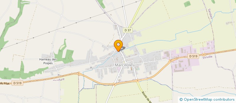 localisation de l'entreprise MONSIEUR CLAUDE YOUHNOVSKI  MARCILLOLES