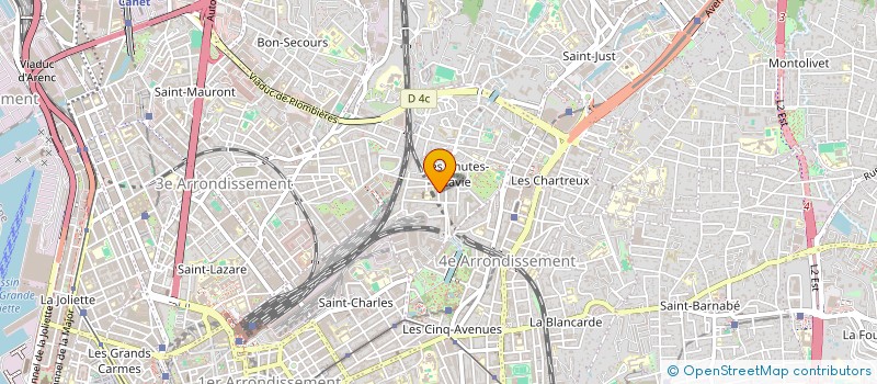 localisation de l'entreprise MONSIEUR CLAUDE-YVES BALLIN à MARSEILLE 4EME